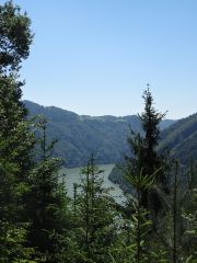 Blick aufs Donautal kurz vor Obermühl