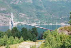 17 Die Hardangerbrücke längste Brücke Norwegens